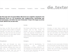 Tablet Screenshot of dietexter.ch